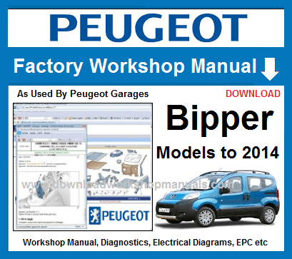 Peugeot Bipper Service Repair Manual Download